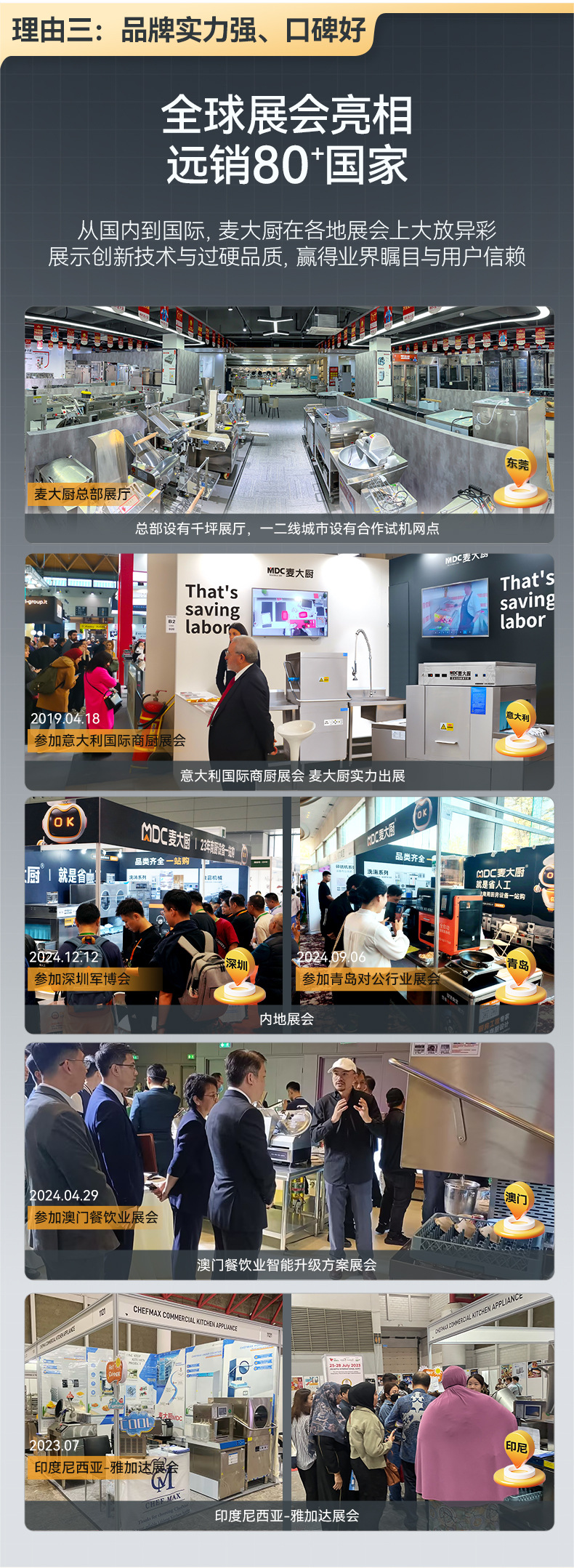 麦大厨洗碗机商用饭店食堂大型餐厅自动刷碗清洗机揭盖式系列XXA1详情3