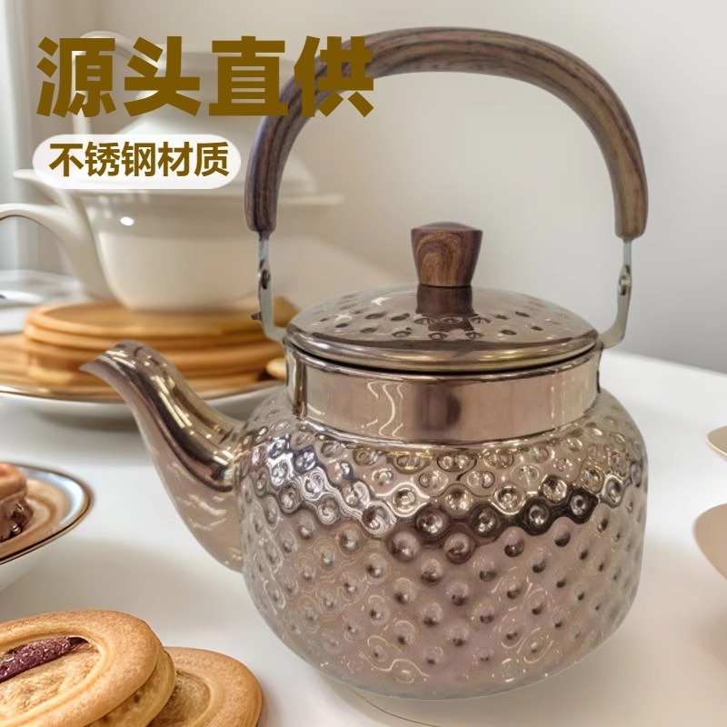 馨泉钻纹清泉钻纹玉泉不锈钢迷你小提壶烧水壶鸣音壶源头厂家批发详情1