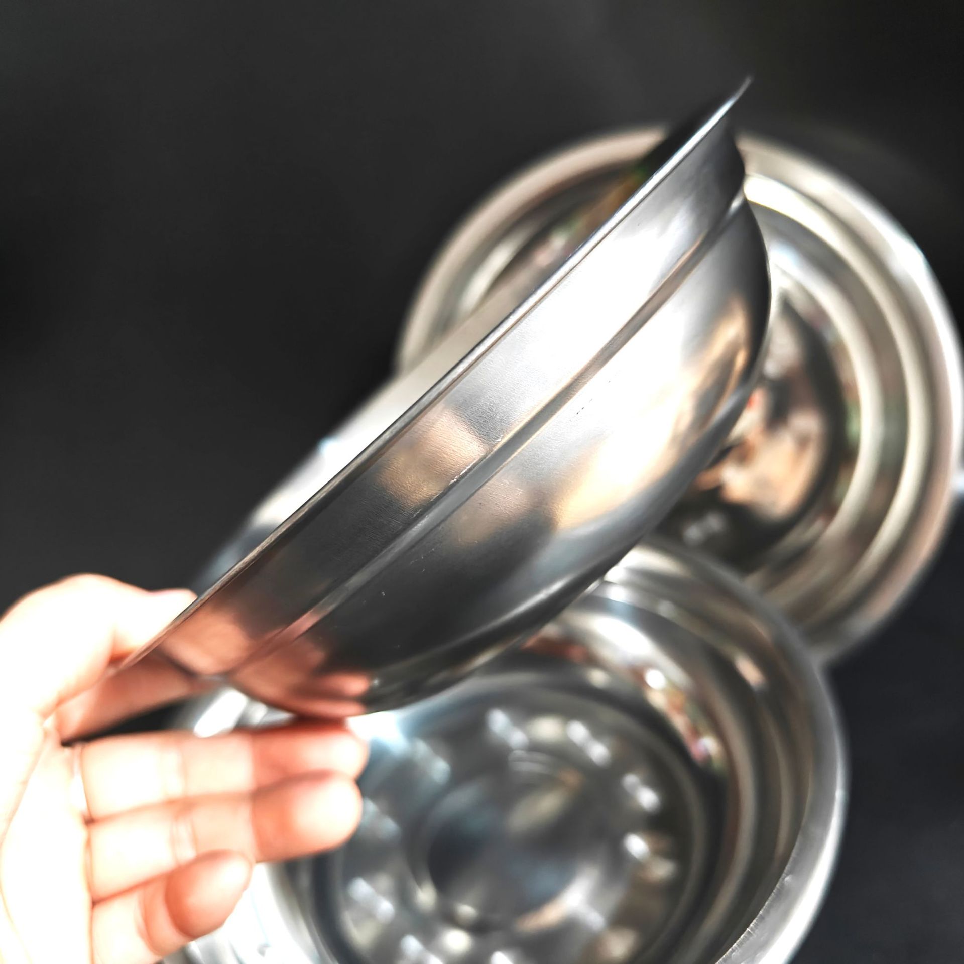 20 soup basins, vegetable basins, household kitchen basins, metal basins, large soup basins and bowls for restaurants and hotels, wholesale at 2 yuan pic 3