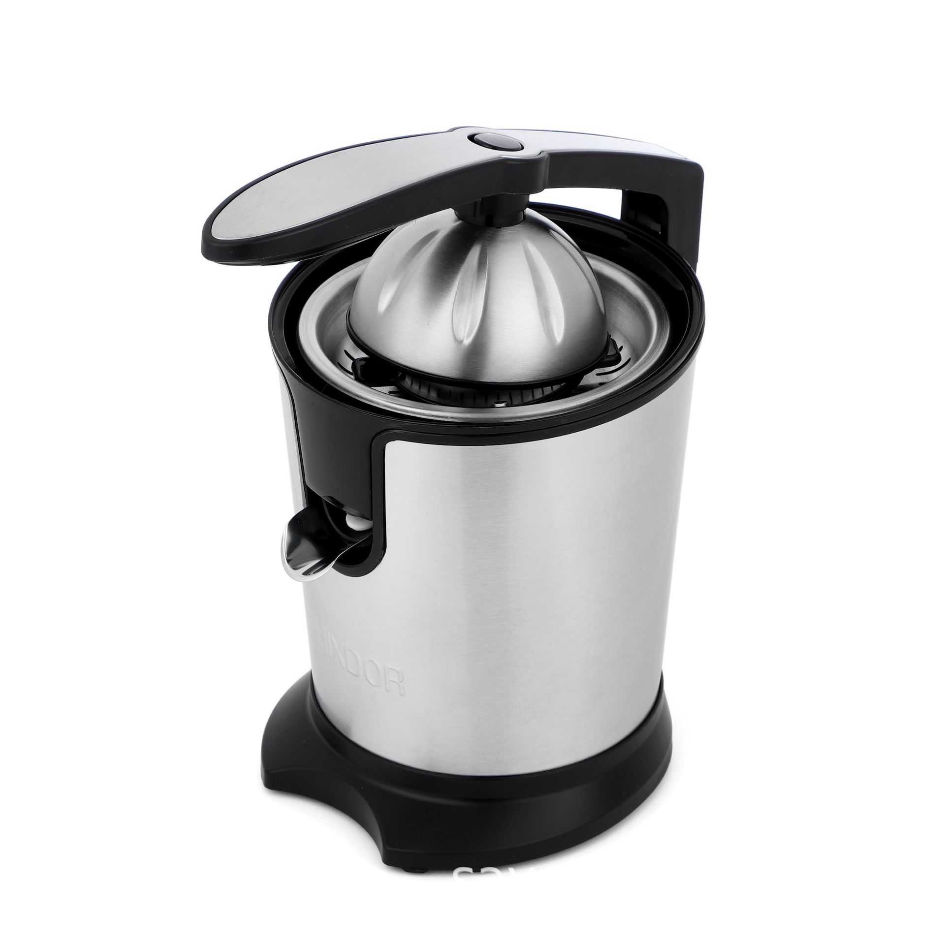 American standard 110V stainless steel hand-pressed electric lemon machine, household multi-functional fruit pulp and juice separator pic 5