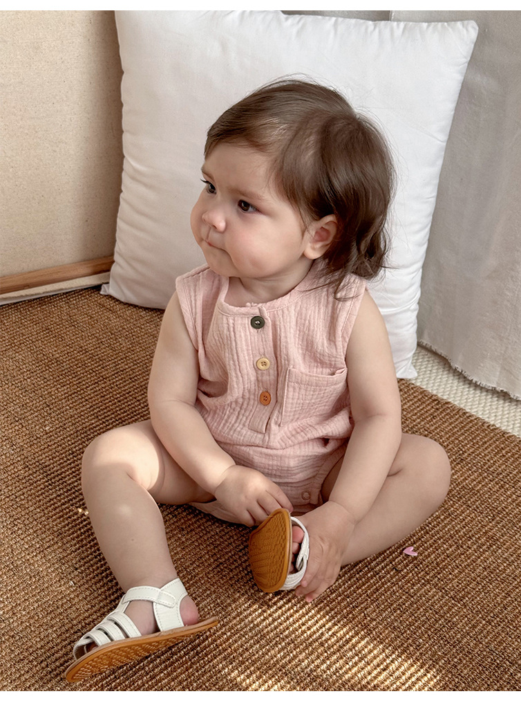 Summer baby wraparound for boys and girls, pure cotton Class a summer breathable triangular hatchcoat for newborns pic 20