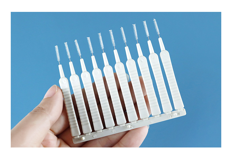 Japanese MS 2254 showerhead hole cleaning brush, bathroom household toilet showerhead gap needle cleaner pic 10