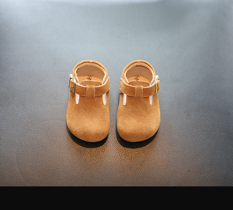 女童单鞋秋季新款儿童勃肯鞋软底婴儿学步鞋女宝宝豆豆鞋小童鞋子详情13