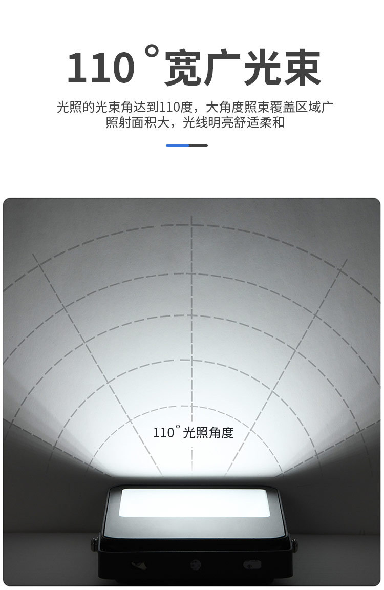 FSL佛山照明 LED投光灯超亮防水路灯展厅厂房照明灯光公园泛光灯详情8