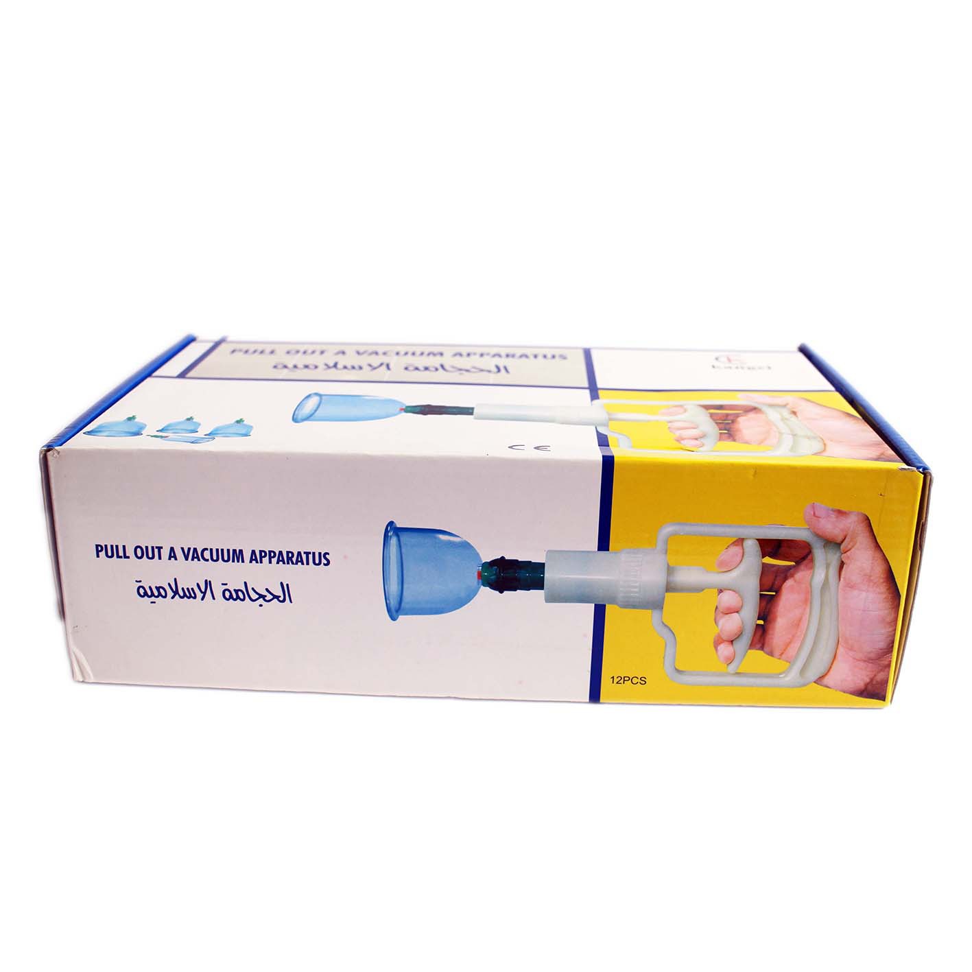 Cross-border exclusive 12 cans of thickened cupping cups, vacuum suction type large cupping cups, household English packaging cupping cups pic 2