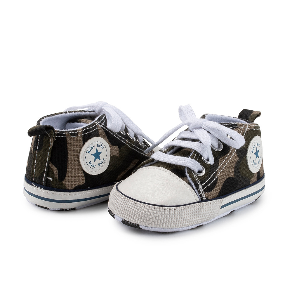 亚马逊爆款婴儿鞋宝宝鞋经典帆布鞋儿童童鞋软底学步鞋baby shoes详情26