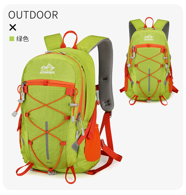 Al aire libre mochila de escalada peso ligero a prueba de agua mochila de senderismo ciclismo camping mochila de viaje fabricante al por mayor pic 29