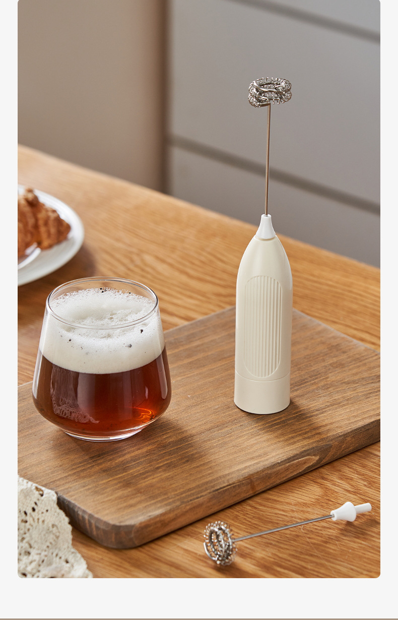 新品奶泡器四百次高速打蛋器长续航mini跨境批发家用电器厨房电器电动调奶器详情10