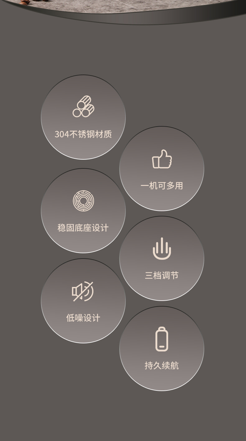 电动打蛋器牛奶奶泡器咖啡打泡器手持无线打发蛋清奶油蛋糕搅拌器详情4