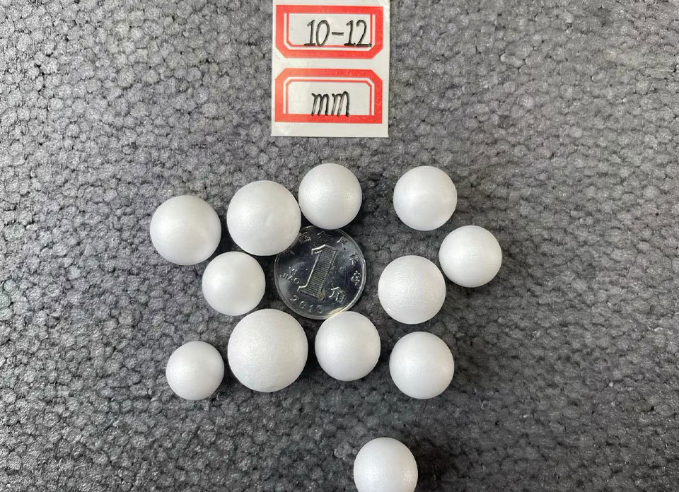 EPS white foam particles for lazy sofa filling, household cloth bags, throw pillows, toy foam filling particles pic 12