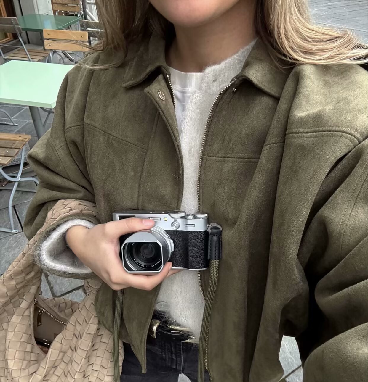 速卖通跨境批发欧美女装2025时尚飞行员夹克蝙蝠袖拉链休闲上衣详情21