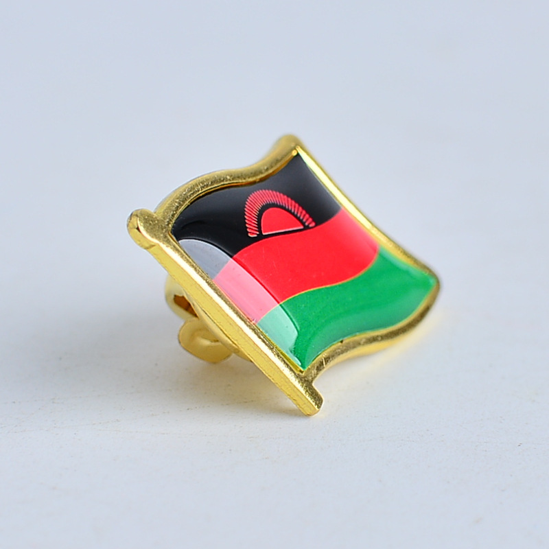 美国合金加厚款世界各国国旗徽章滴胶胸针商务礼品跨境热销工艺品配饰详情3