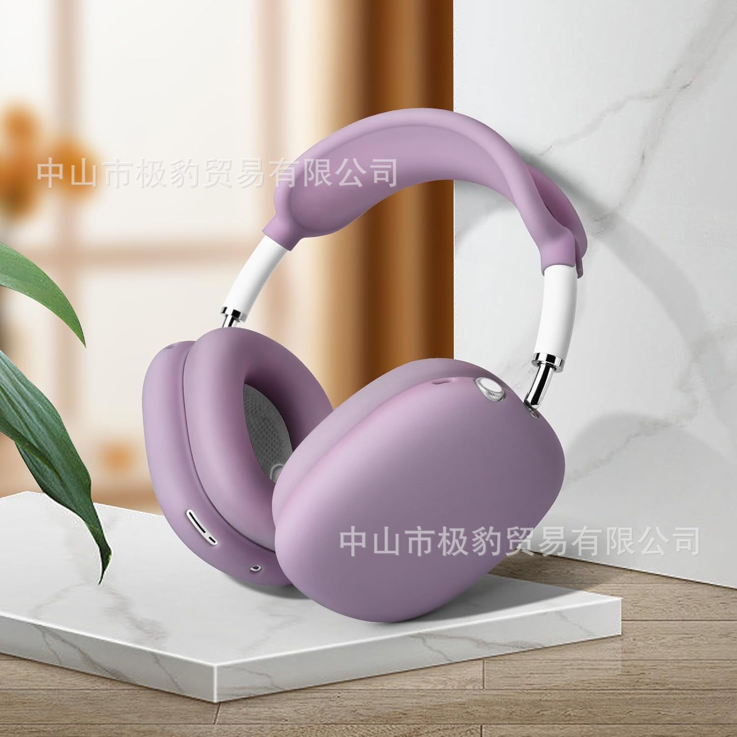 适用Airpods max保护套苹果Max耳机壳纯色硅胶软壳耳机套三件套详情9
