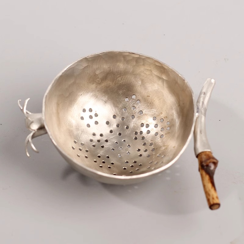 Copper strainer, stainless steel filter screen, kitchen wonder, water-draining wonder, durable and rust-proof pic 16