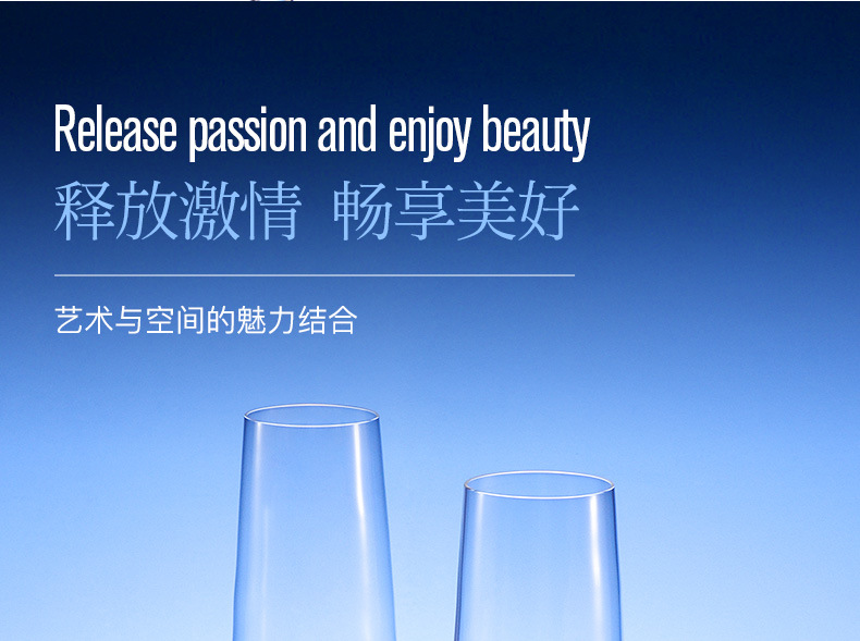 Czech imported Crystalex engraved red wine glass gift box, high-end champagne glass set, high-end birthday gift items pic 12