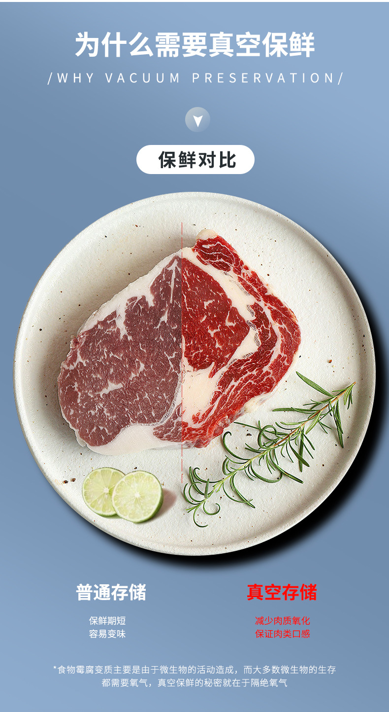 真空封口机食品袋抽空机小型家用全自动真空保鲜塑封机详情3