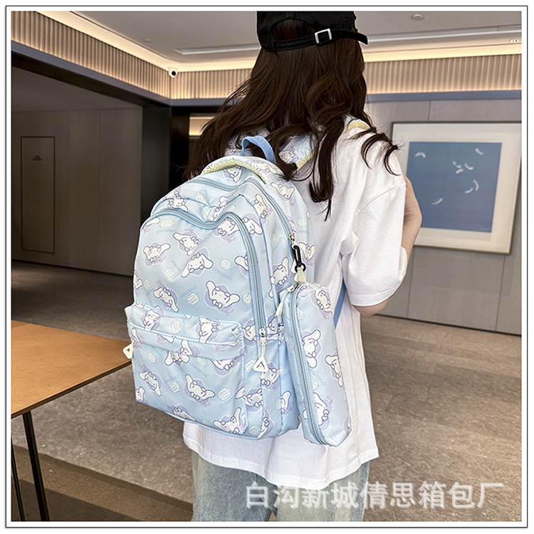 小学生护脊书包3-6年级儿童卡通印花书包大学女大容量耐脏双肩包详情18