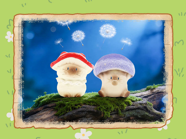 Cat PAI Fantasy Mushroom Series Blind Box DIY Decorative Resin Small Ornaments Cartoon Cute desktop ornaments pic 17