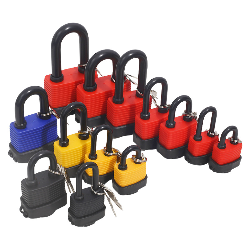 Factory direct sales: Outdoor waterproof multi-layer padlocks, outdoor anti-theft and anti-rust lock heads, locks, door locks, large door locks, copper lock cores pic 9