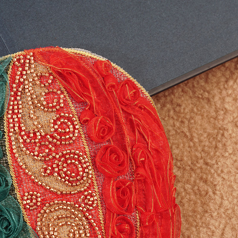 金鱼热气球时尚珠子绣电脑绣花特种绣重工刺绣布贴大号衣服补丁贴详情3