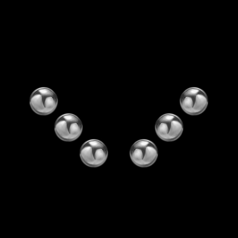 夏季欧美红色系女S925红玛瑙复古韩版耳饰纯银包金豆豆圆珠耳钉详情34