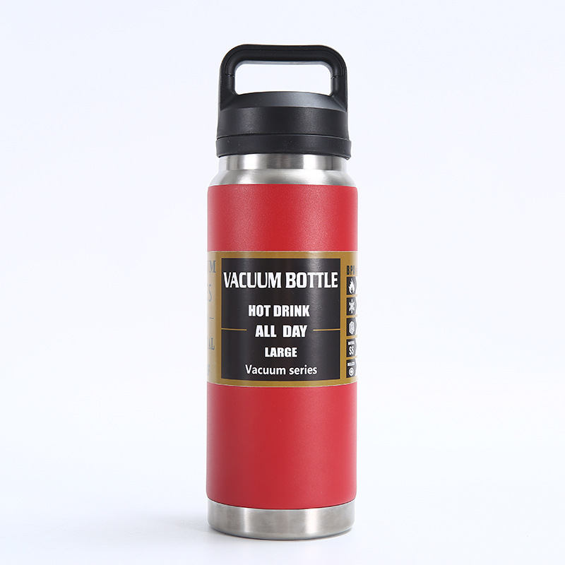 New large-capacity 304 stainless steel insulated cup for foreign trade, outdoor portable double-layer car cup, mountain climbing sports water bottle pic 22
