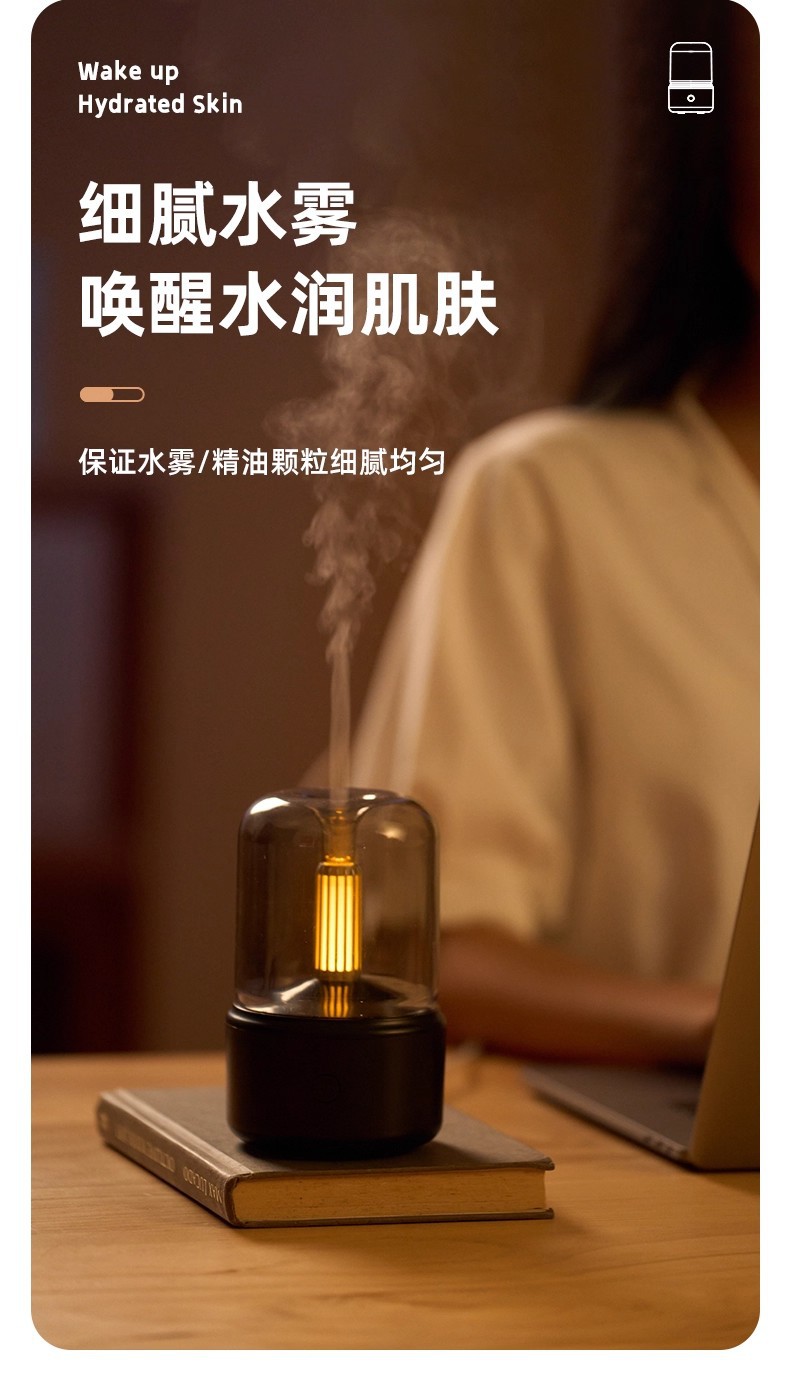 Ancient-style candlelight lamp aroma diffuser, Arabic essential oil aroma diffuser, aroma diffuser pic 5