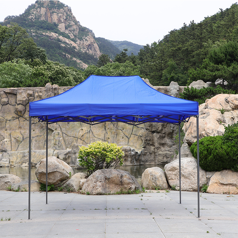 Linyi manufacturer wholesale direct sales advertising outdoor rain shelters, folding sunshades, four-legged large umbrellas for street vending, black diamond pic 9