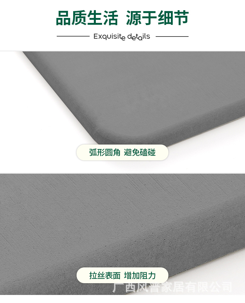 跨境爆款硅藻泥硬垫浴室地垫卫生间门口防滑脚垫速干吸水垫子雕刻详情10