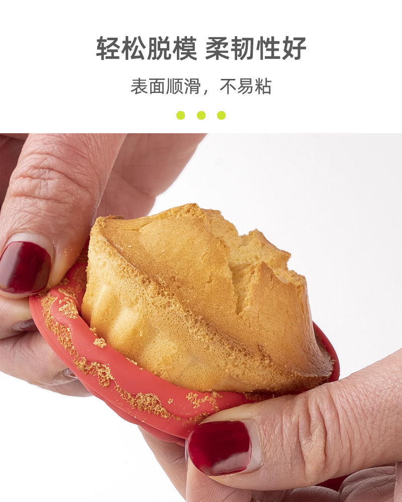 现货硅胶马芬杯家用烘焙南瓜杯甜甜圈模具戚风蛋糕模具硅胶蛋糕杯详情6