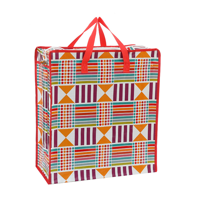 厂家批发衣物收纳袋防水防潮编织袋家用棉被衣服收纳手提打包袋详情19