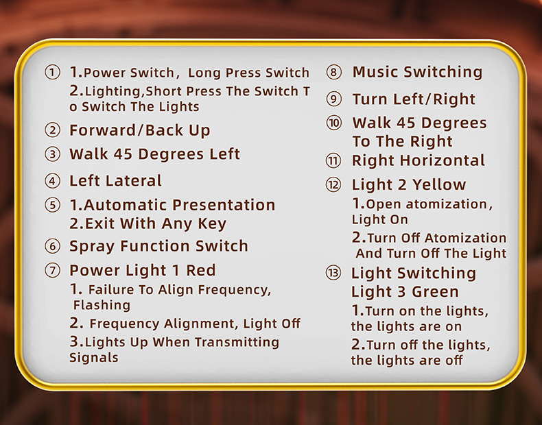 跨境手势感应遥控车喷雾漂移车四驱越野攀爬车灯光特技车儿童玩具详情4