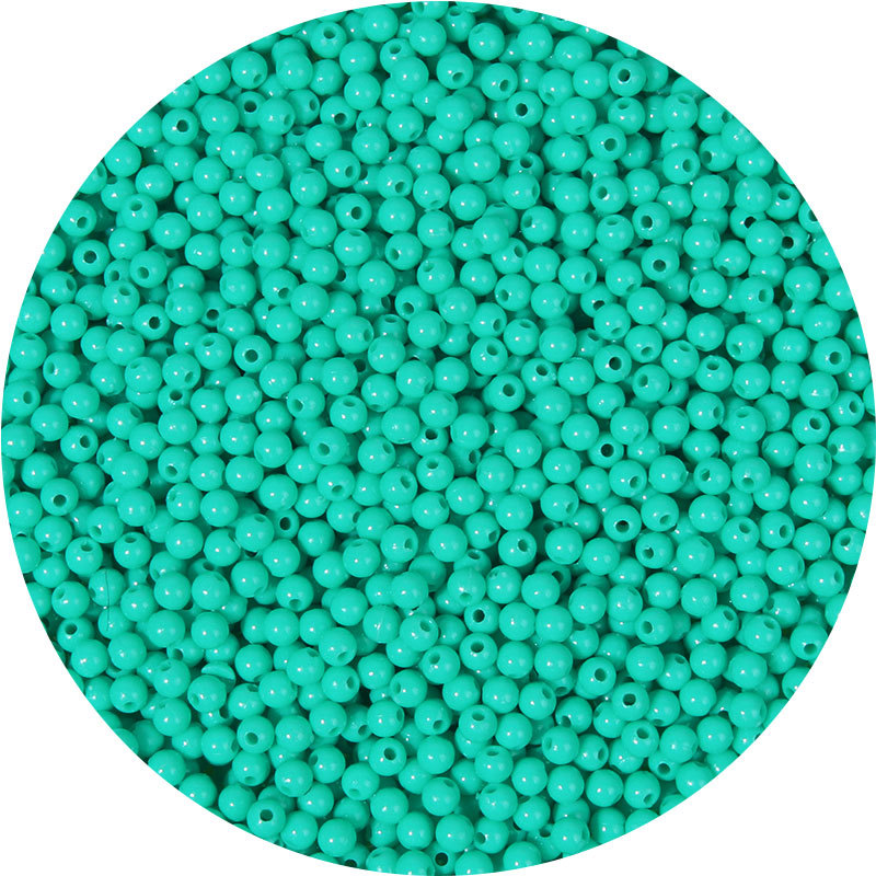 4mm亚克力塑料实色圆珠diy手工串珠手链首饰材料配件配饰散珠批发详情21