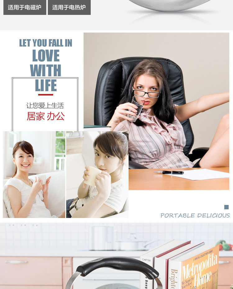 Household large-capacity hot water kettle, household fully automatic boiling kettle, 304 stainless steel electric kettle, electric heating pic 11