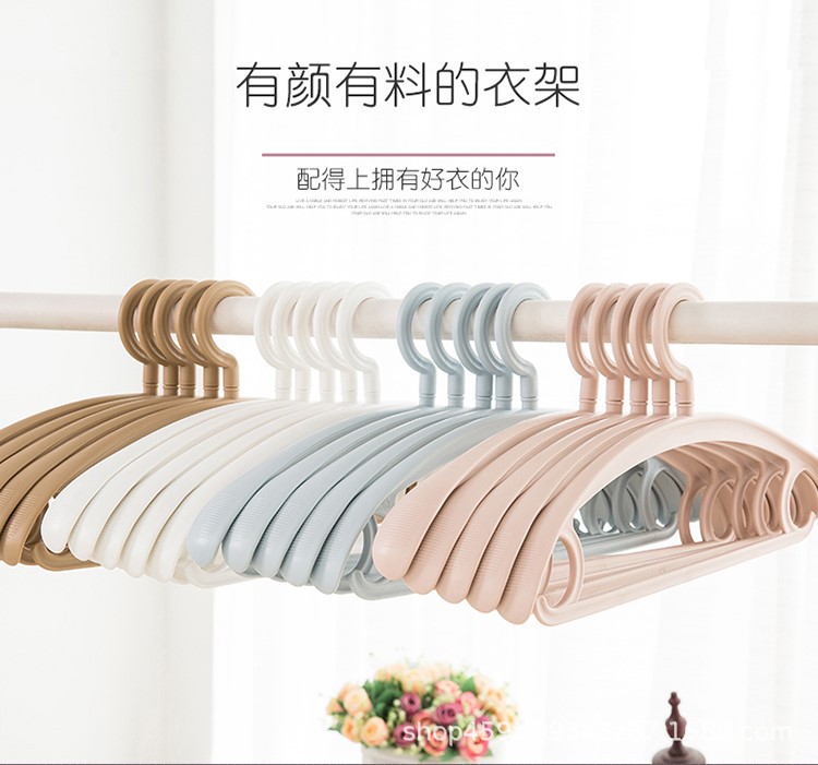 无痕加厚衣架家用挂衣晾衣服大衣挂架无痕撑子不鼓包防肩挂衣架详情2