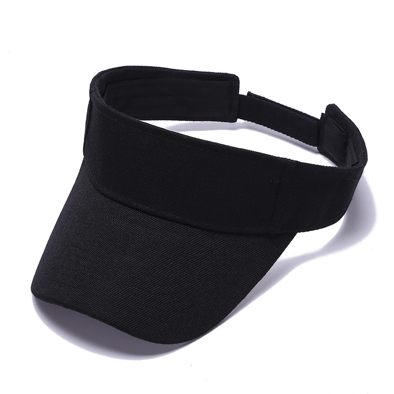 2022 New outdoor outing solid color versatile breathable top cap Simple and casual no-top cotton and linen sun hat pic 18