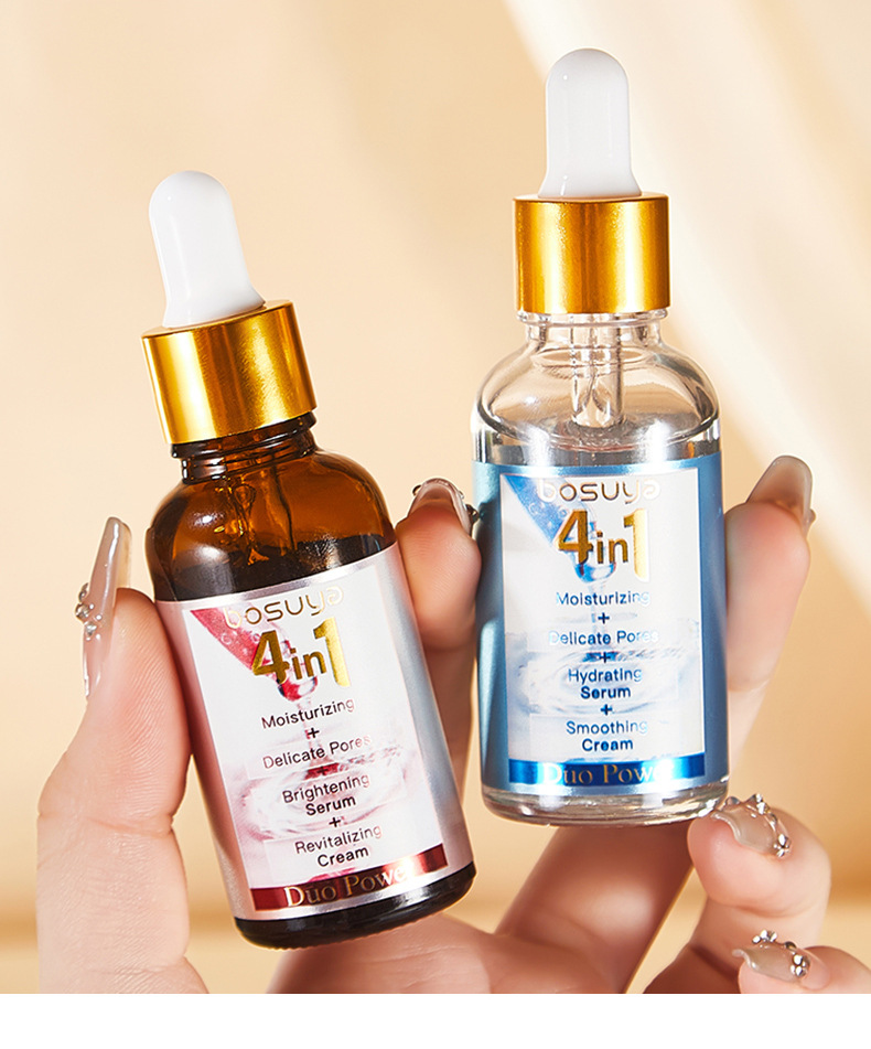 【跨境专供】BOSUYA精华液4in1精华液淡化细纹滋润保湿护肤品批发详情22