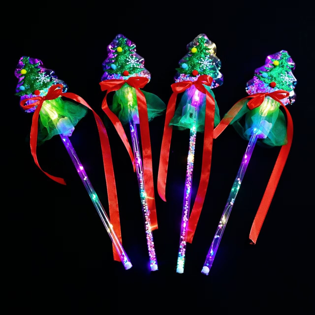 网红圣诞树闪光手持星空棒仙女棒夜市地摊发光玩具广场地推爆款详情6