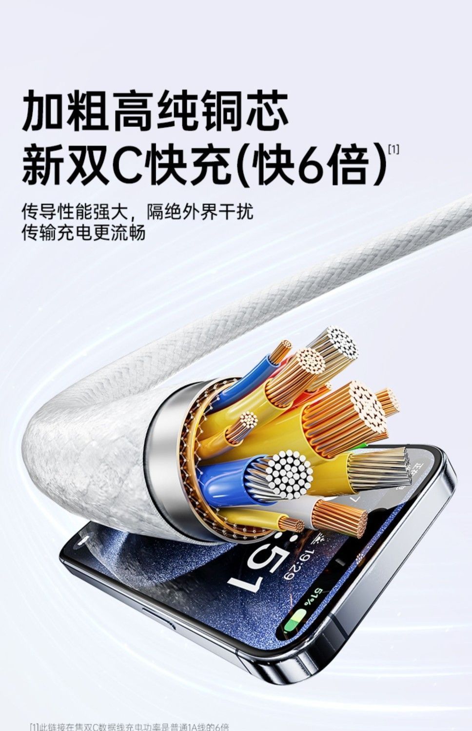 适用苹果数据线快充typec快充线iphone手机pd数据线usb苹果充电线详情18