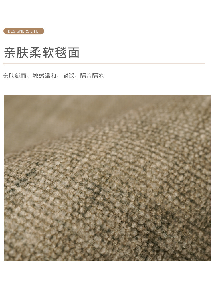 Entrance door floor mat, home light luxury and high-end feel, anti-slip foot mat for the main entrance of the villa, stain-resistant carpet for the entrance foyer pic 8