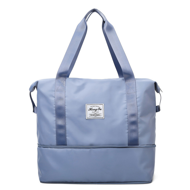 大容量衣物收纳袋便携手提可拓展旅行袋双层超大防水待产包妈咪包详情10