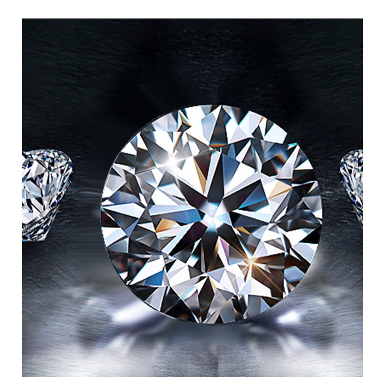 批发外贸皇冠不锈钢锆石耳钉六爪小耳钉耳饰钛钢耳骨钉女流行饰品详情10