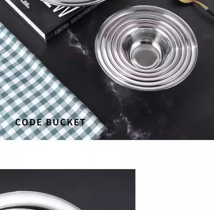 Stainless steel ladle, stainless steel soup bowl, soup basin, small bowl, seasoning basin, kitchen, hotel, restaurant, restaurant seasoning bowl, ladle pic 10