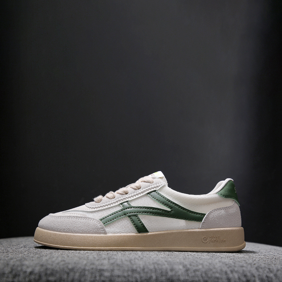 网面透气阿甘鞋女2025年夏季新款小白鞋平底防滑百搭休闲运动板鞋详情6