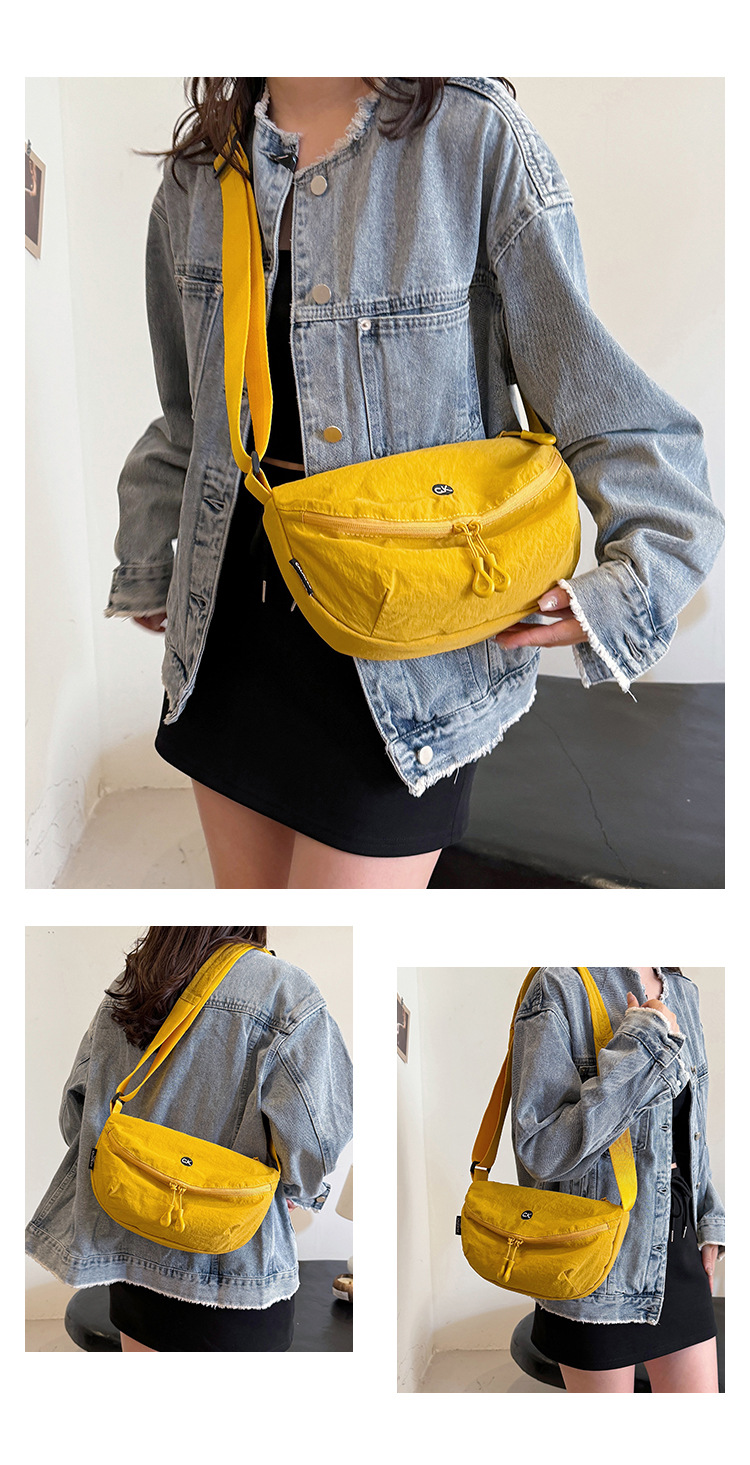 包包女高级感单肩布包小众百搭斜挎女包日系新款外出休闲化妆小包详情20