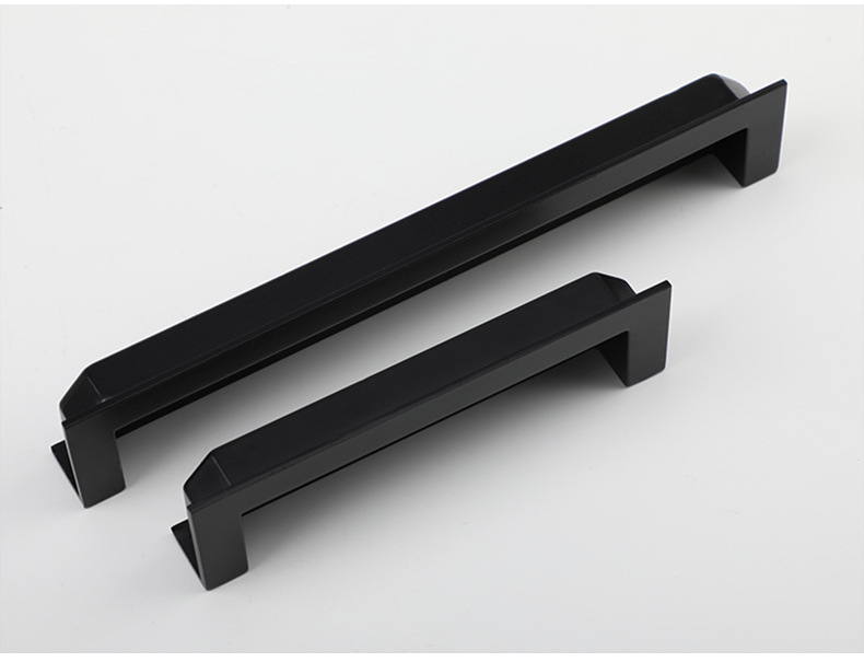 黑色嵌入式暗装拉手金色银色抽屉把手青古铜挖槽移门加长对装拉手详情26