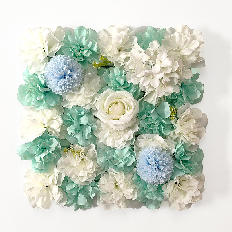 婚礼仿真花背景墙玫瑰花墙粉色绣球花排塑料花婚庆装饰结婚花户外详情7