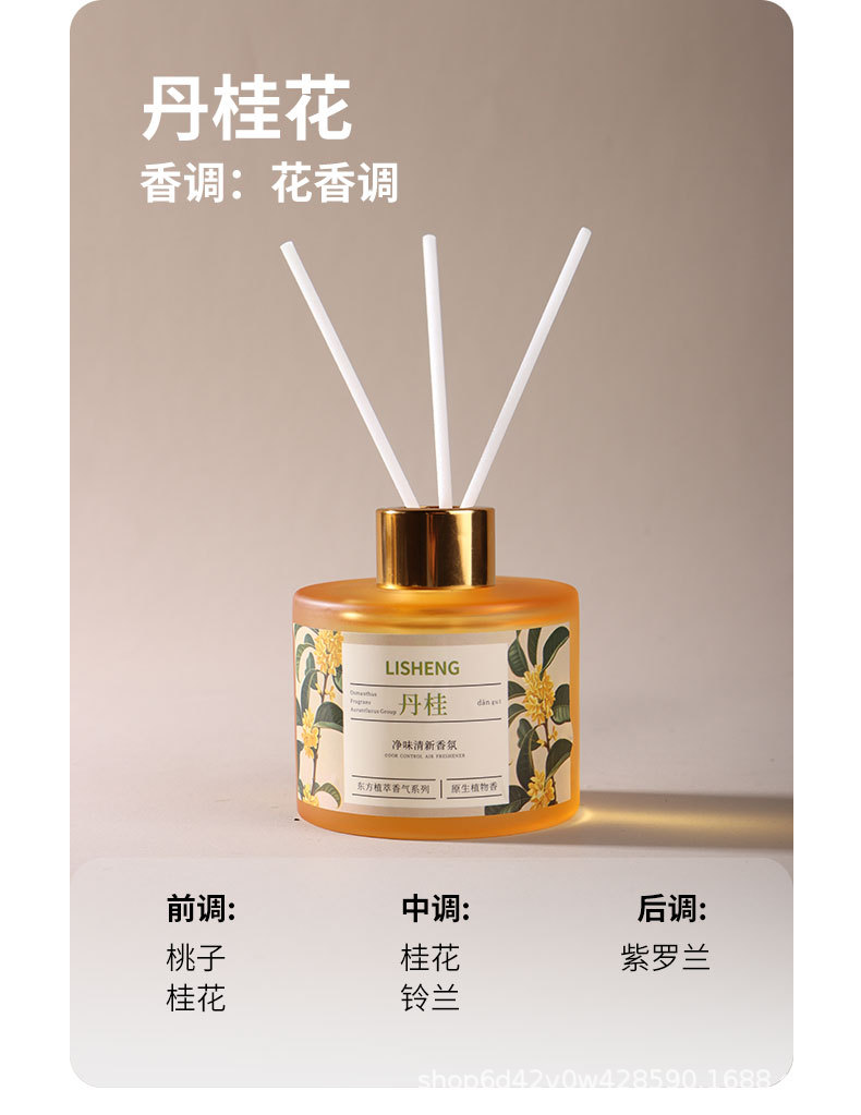 香薰室内持久家用液体藤条无火香薰浴室厕所除臭摆件香薰支持跨境详情12