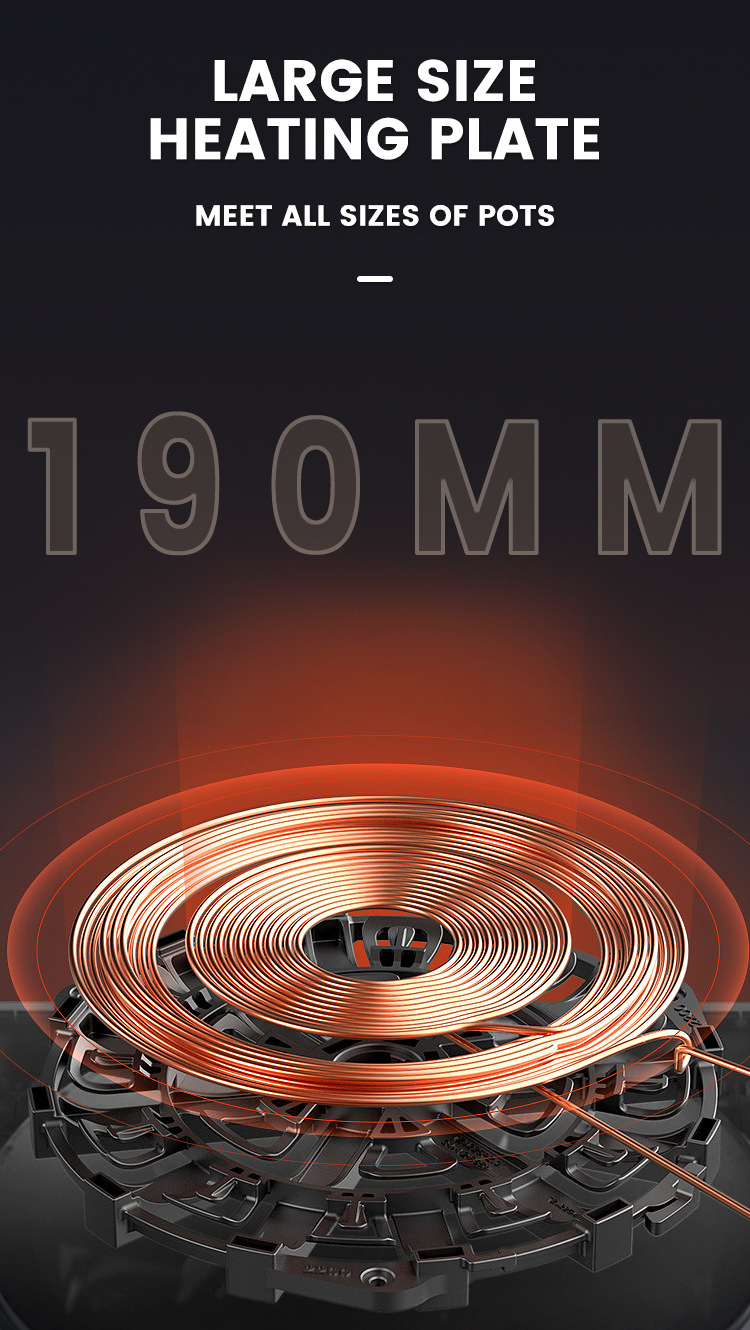 DSP/ Dansong electric ceramic stove, household small multi-functional induction cooker, hot pot wok, high-power stir-frying electric stove pic 5