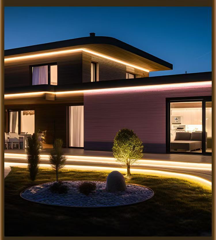 cob灯带超亮220V高压户外防水家用客厅吊顶氛围高亮LED照明软灯条详情31